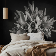 Monochrome Flower Bouquet