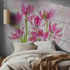 Fresh Pink Tulips