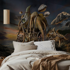 Floating Alien Creature
