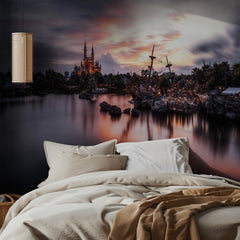Fairytale Castle Lake Glow