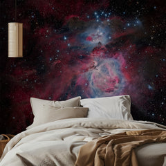 Vibrant Cosmic Nebula