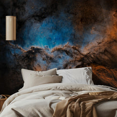 Vibrant Cosmic Nebula
