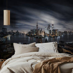 Shanghai City Night Flow
