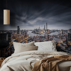 Shanghai Night Skyline