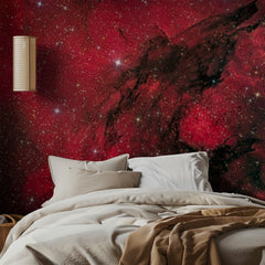 Red Cosmic Nebula