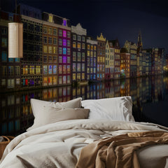 Amsterdam Night Reflections