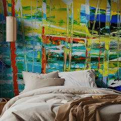 Vibrant Abstract Landscape