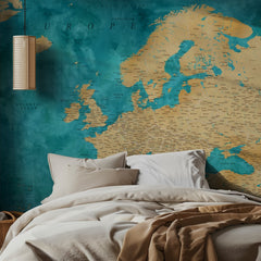 Vintage Europe Map
