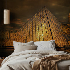 Golden Louvre Night