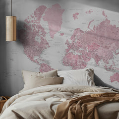 Blush World Map