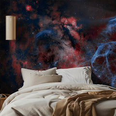 Vibrant Cosmic Nebula