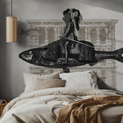 Knight on a Fish