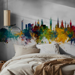 Vibrant Glasgow Skyline