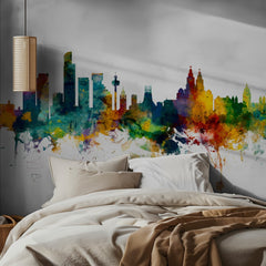 Vibrant Liverpool Skyline