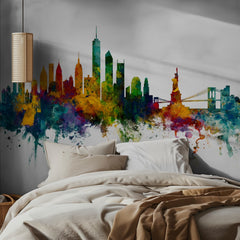 Vibrant New York Skyline