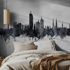 Vienna Skyline Watercolor