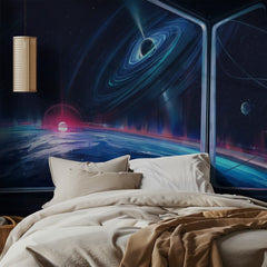 Black Hole Planet View