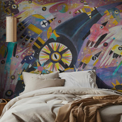 Whimsical Cosmic Birds