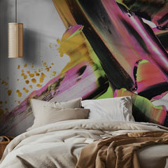 Bold Neon Strokes