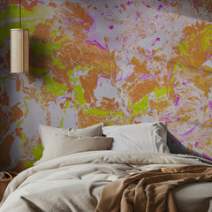 Vibrant Fluid Marbling