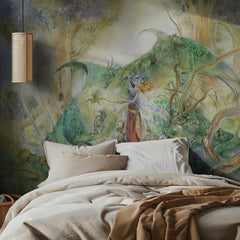 Fairy and Forest Dragon