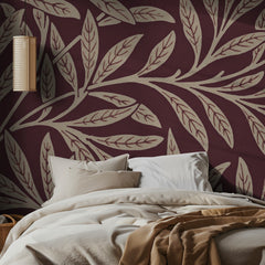 Blommor William Morris Wall Mural 07 – kvalitetsprodukt för ett vackrare och mer hållbart hem