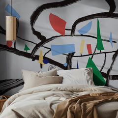 Colorful Abstract Branches