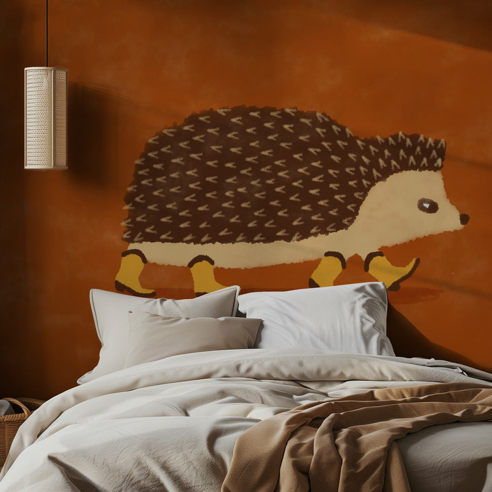 Sonny the Hedgehog Running In Cowboy Boots