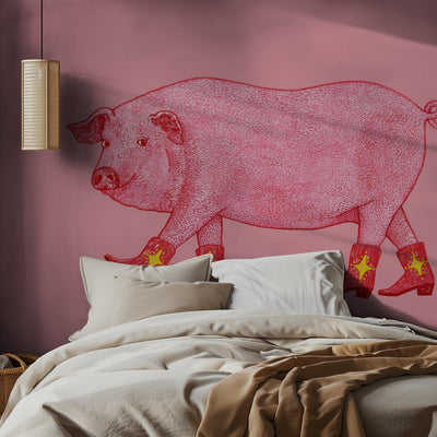 Marjorie the Cowgirl Pig rumsbild 2