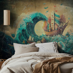 Moonlit Ocean Voyage