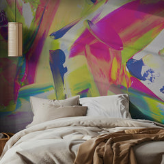 Vibrant Abstract Strokes