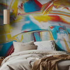 Vibrant Abstract Strokes
