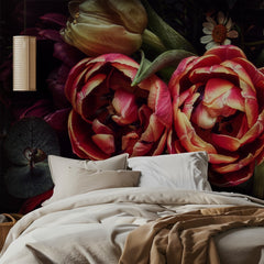 Rich Red Tulips