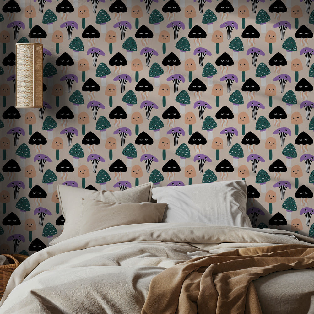 Magic Mushrooms (pattern design)
