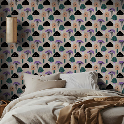 Magic Mushrooms (mønsterdesign) rumsbild 2