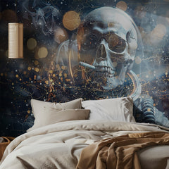Smoking Astronaut Skull
