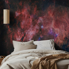 Red Cosmic Nebula