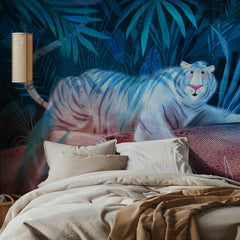 Blue Jungle White Tiger