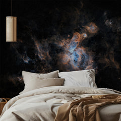 Vibrant Cosmic Nebula