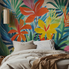 Vibrant Tropical Garden
