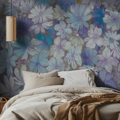 Soft Blue Purple Flowers