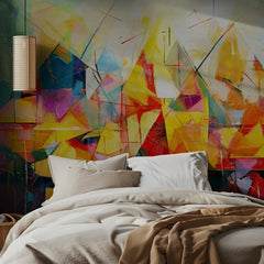 Vibrant Geometric Abstract
