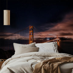 Starry Golden Gate Bridge