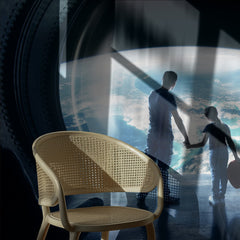 Father Daughter Space View