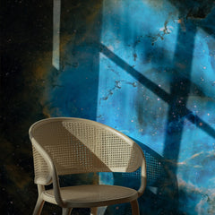 Glowing Blue Nebula