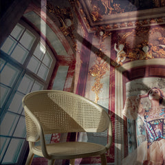 Regal Woman Opulent Palace