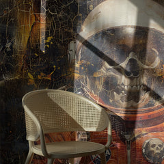 Cosmic Skull Astronaut