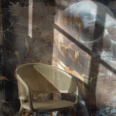 Smoking Cyber Skull