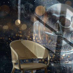 Smoking Astronaut Skull