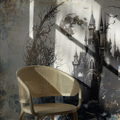 Moonlit Haunted Castle